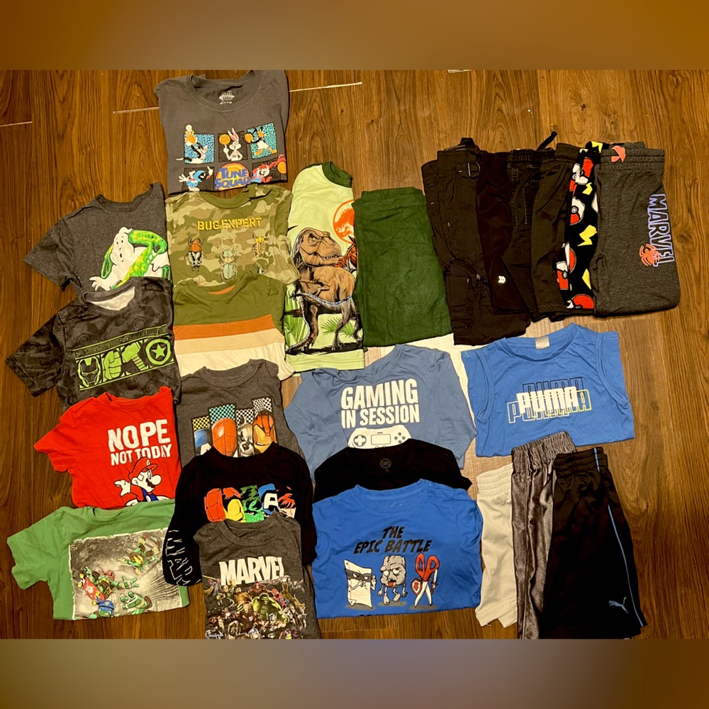 25 pcs Boy Bundle Size 6